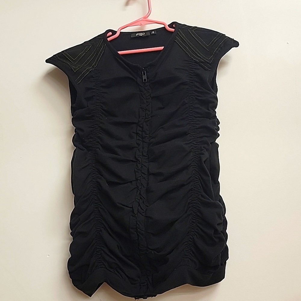 Mystic Zip Vest Mishu Witchy Vest Wasteland Nomad Elven Pixie Burner Small